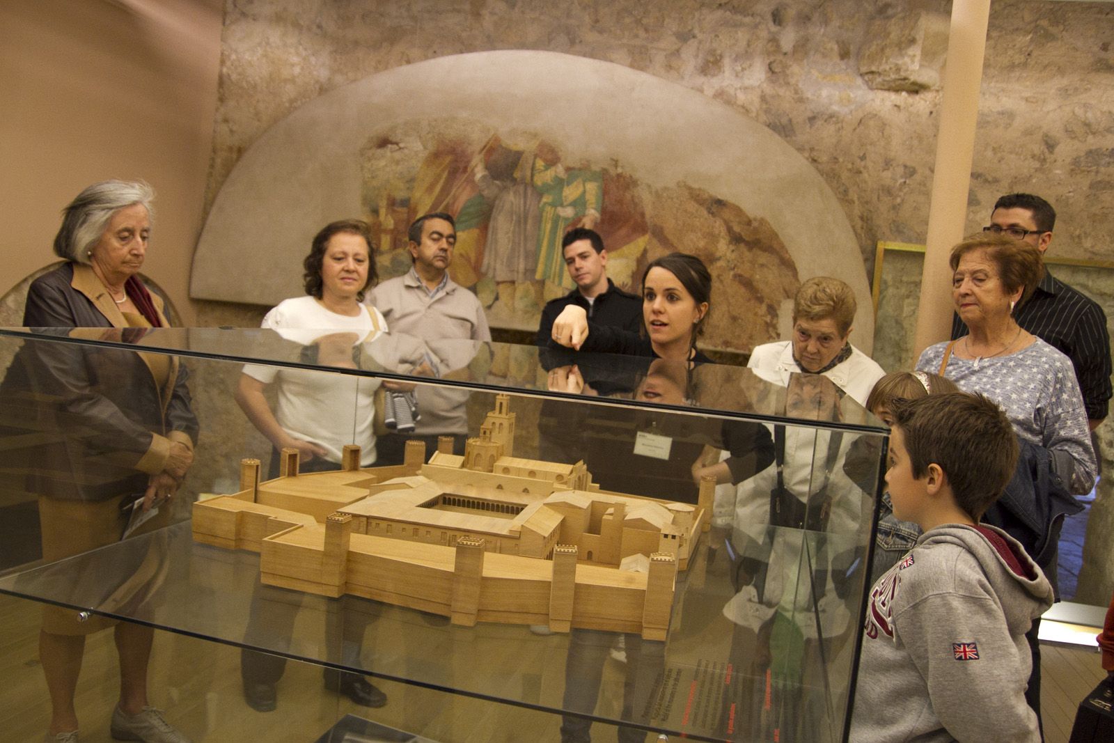 El Monestir centra bona part de les visites. FOTO: Amanda Bernal