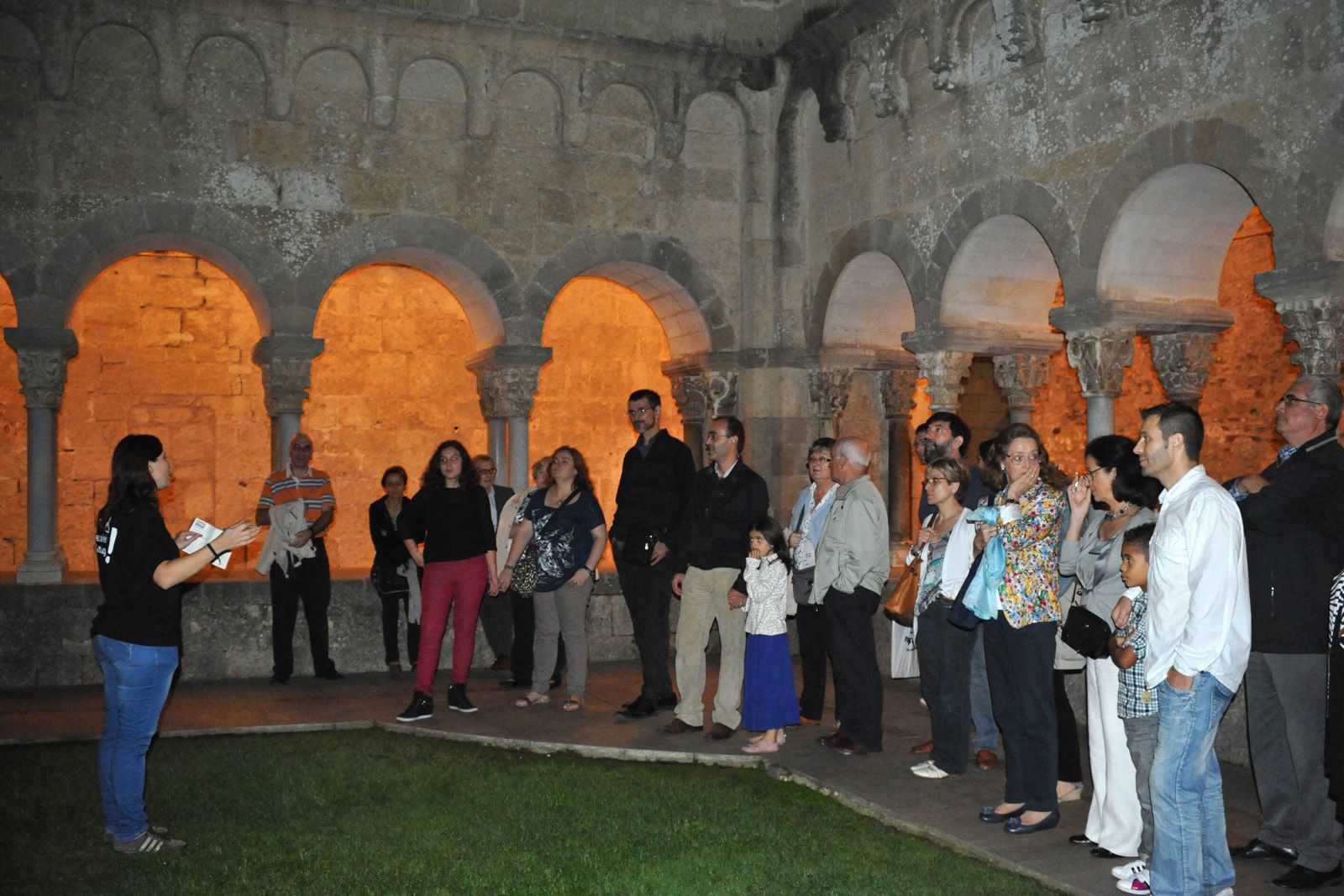 Les visites nocturnes començaven l'any passat. FOTO: Amanda Bernal