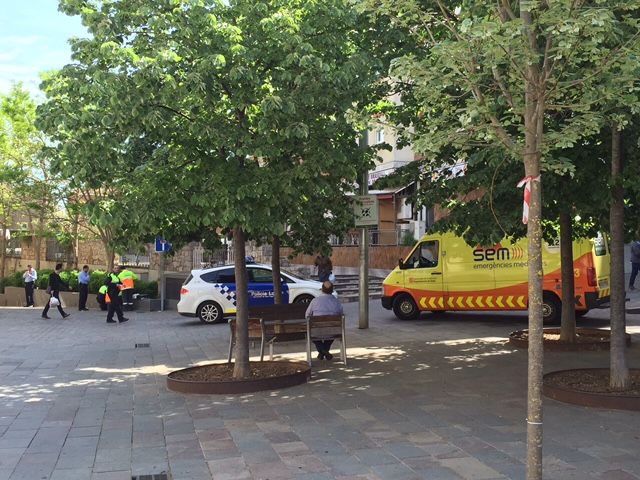 La rambla Can Mora i el carrer Sant Antoni, escenaris dels robatoris. FOTO: Laura Grau