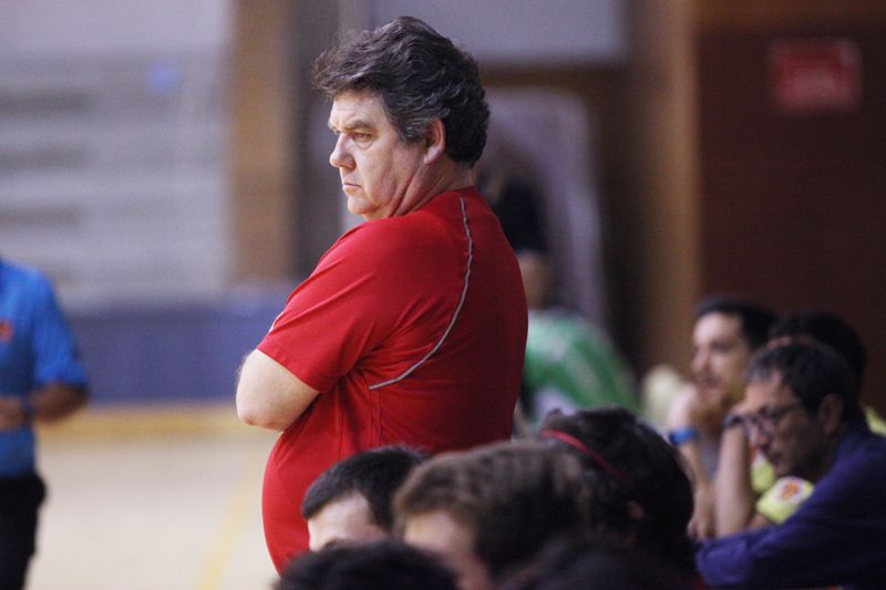 Lluís Galbas, entrenador del Patí Hoquei Club Sant Cugat, no continuarà la pròxima temporada. FOTO: Lali Puig