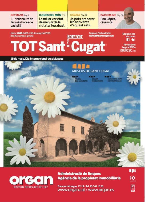 La portada del TOT del 15 de maig