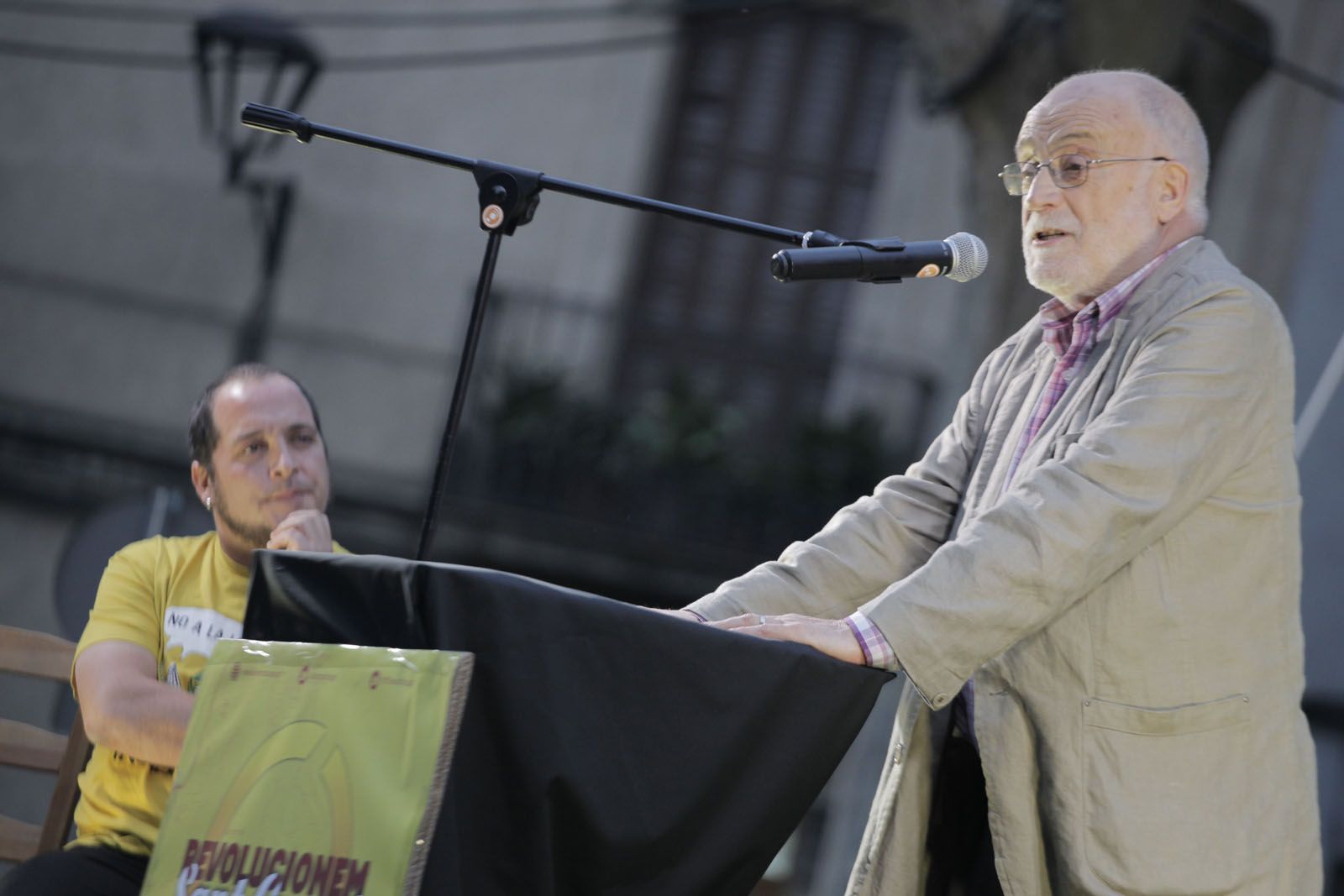 El santcugatenc Arcadi Oliveres és fundador de Procés Constitiuent FOTO: Artur Ribera