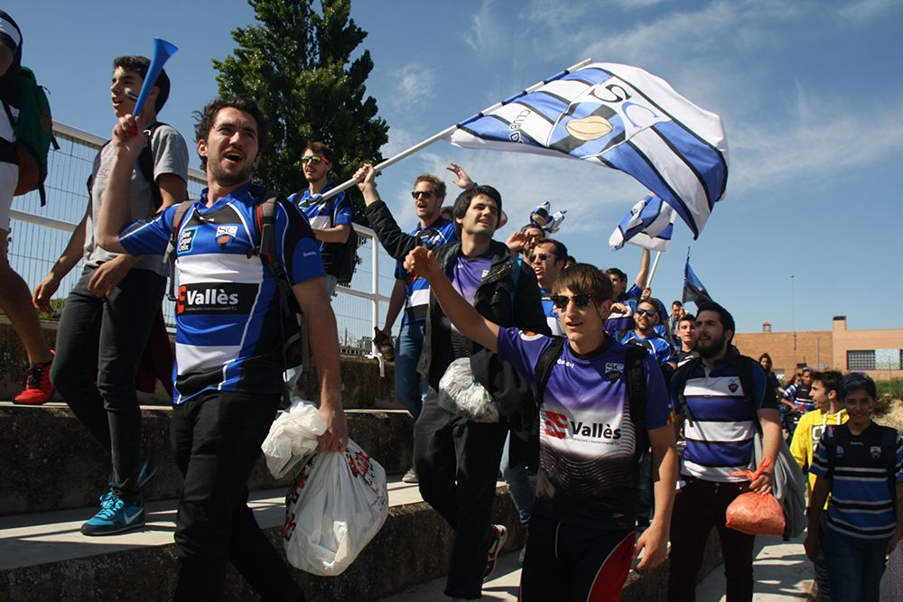 L'afició ha tornat a estar al costat dels seus jugadors. FOTO: Àlex López Puig