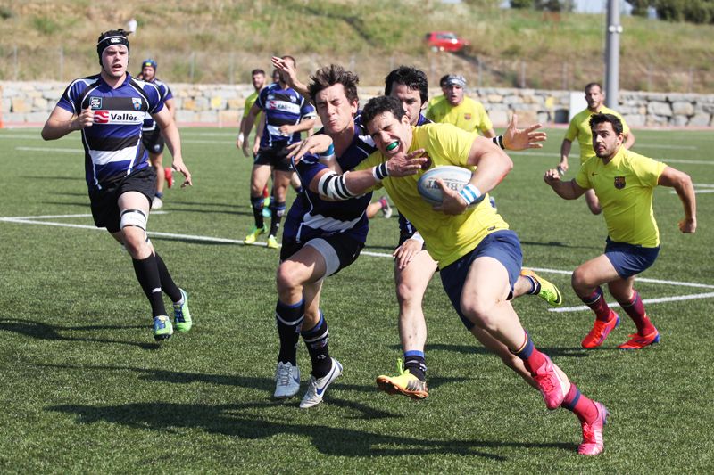 Joan Losada, exjugador del Club de Rugby Sant Cugat, no jugarà la tornada. FOTO: Lali Puig