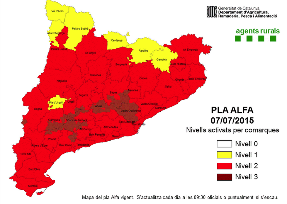 Estat actual del Pla Alfa 