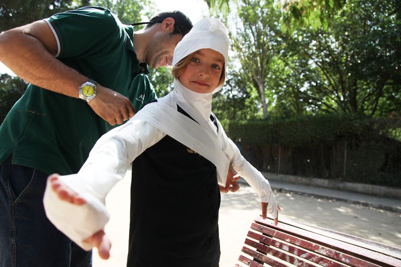 Les Omlimpíades Infantils s'han celebrat diumenge al matí. FOTO: Lali Puig