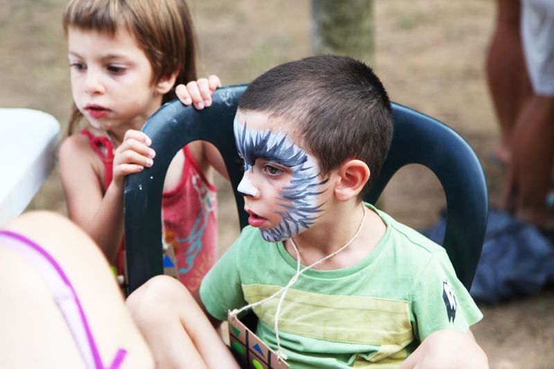 Els jocs de Cucanya han estat una de les activitats dirigides al públic infantil. FOTO: Lali Puig