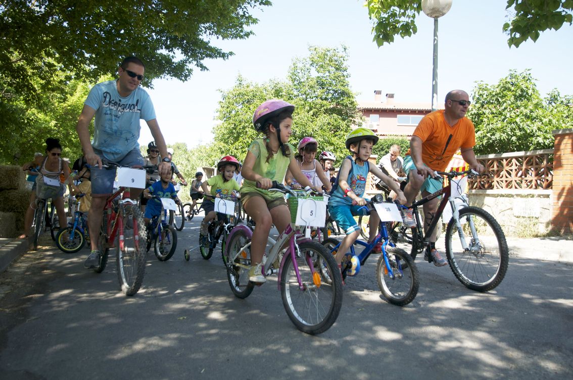 Bicicletada Mas Gener, una de les activitats estrella. FOTO: Arxiu