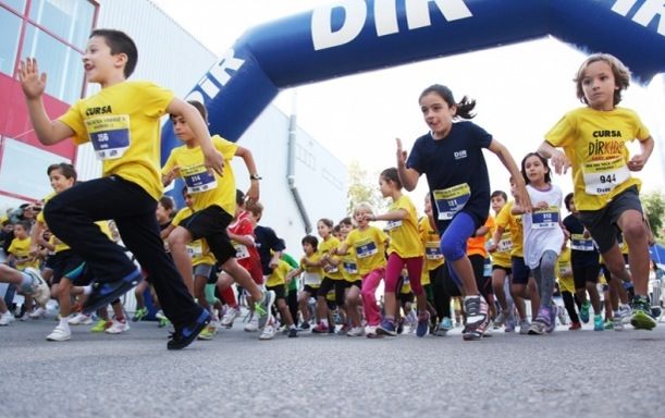 Un total de 150 nens i nenes van participar en la primera Kids- DiR. FOTO: Lali Puig