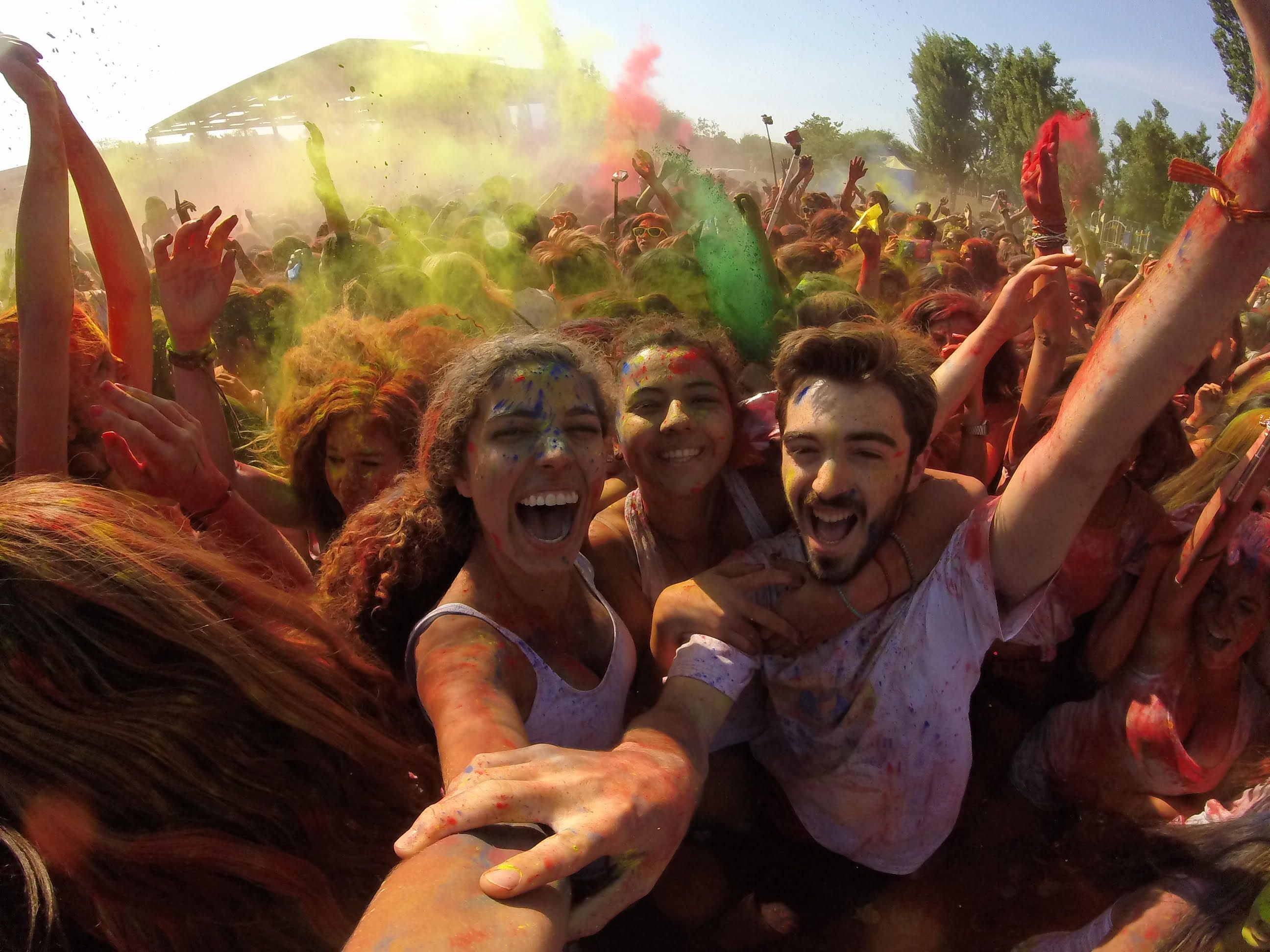 Una de les imatges que han participat en la categoria selfie. FOTO: Cedida