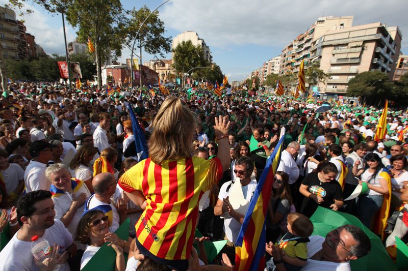 L'ambient ha estat festiu durant tota la jornada. FOTO: Lali Puig