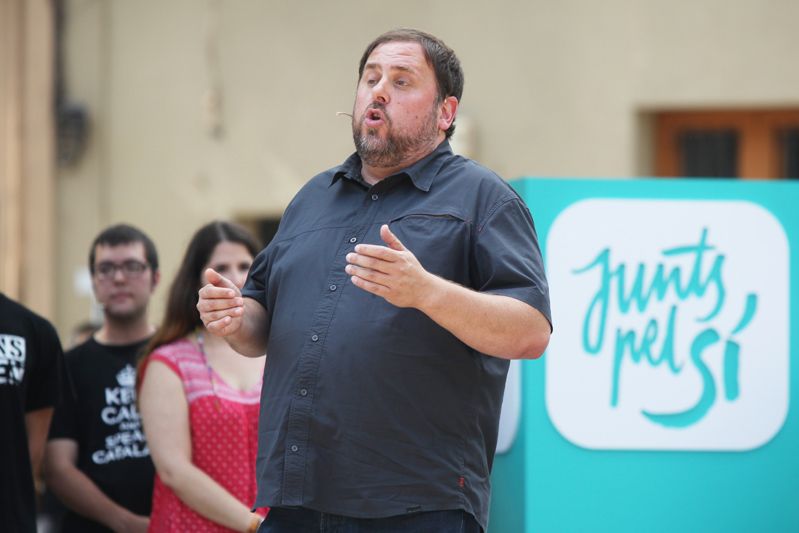 Junqueras a encoratjat a fer "l'últim esforç". FOTO: Lali Puig