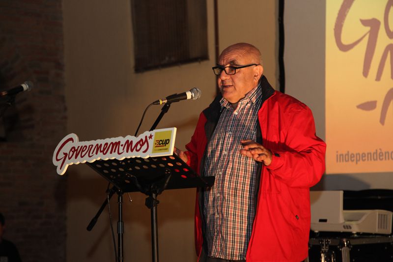 Manuel Delgado ha defensat que les lluites revolucionàries han de ser necessàriament lluites patriòtiques. FOTO: Lali Puig