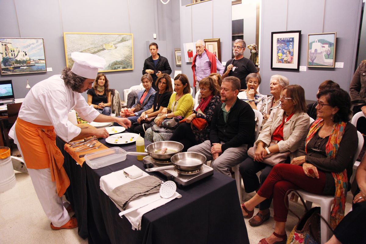 Poesia culinària al Festival de l'any passat. FOTO: Lali Puig