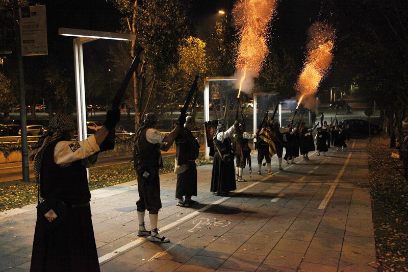 La cercavila ha recorregut els carrers de Sant Cugat. FOTO: Lali Puig