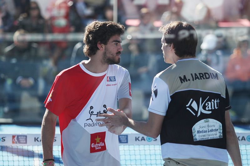 Juan Lebrón i Marcello Jardim, els finalistes. FOTO: Lali Puig