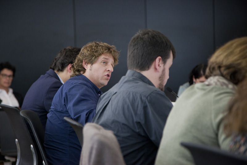 Pere Soler, el portaveu i únic regidor del PSC. FOTO: Lali Puig