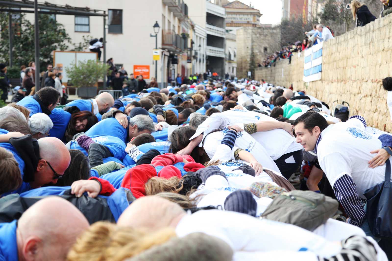 Torna la melé gegant per La Marató. FOTO: Lali Puig