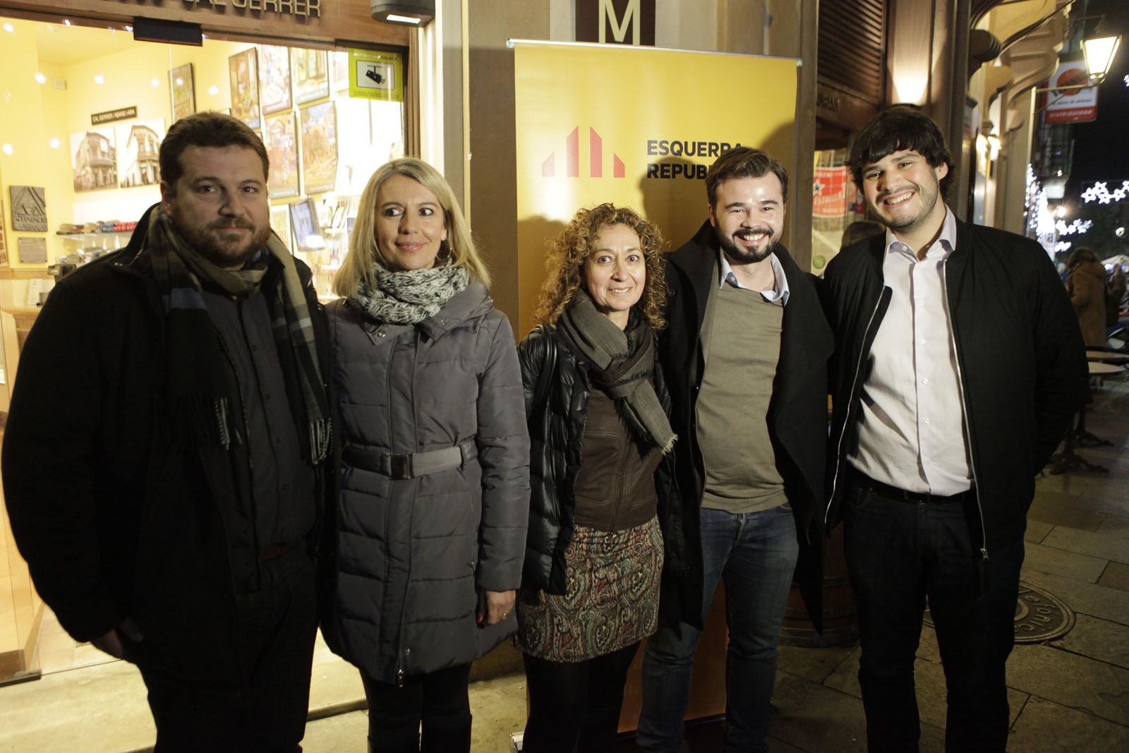 L'objectiu: explicar per què ERC es presenta a les eleccions a Madrid. FOTO: Artur Ribera