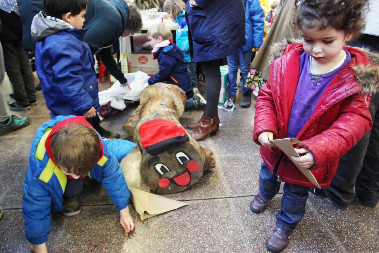 Tió, tallers i molt més. FOTO: Lali Puig