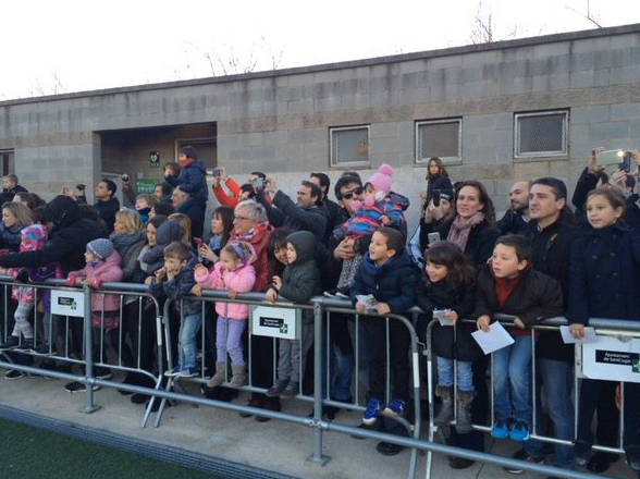 Els menuts de Mira-sol són els que més han gaudit amb el Reis. FOTO: Mireia Puente