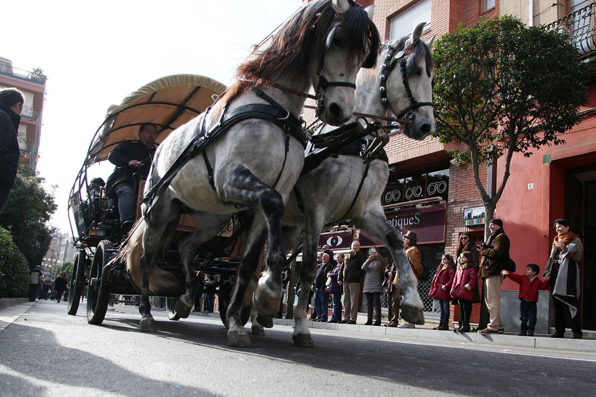 Aquest diumenge es celebra la tradicional Rua dels Tres Tombs. FOTO: Lali Puig