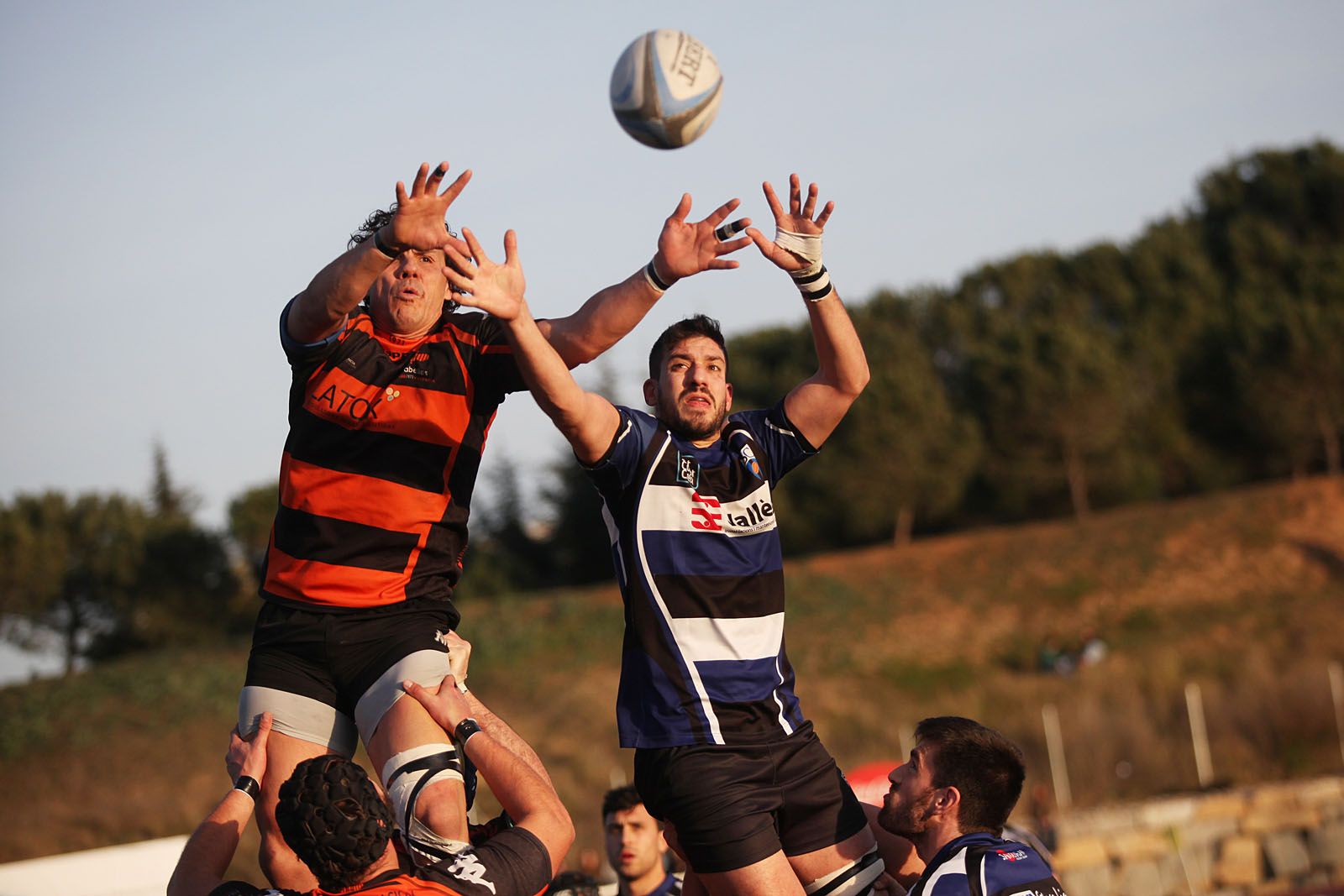 CR Sant Cugat i CP Les Abelles han ofert un bon partit FOTO: Lali Puig