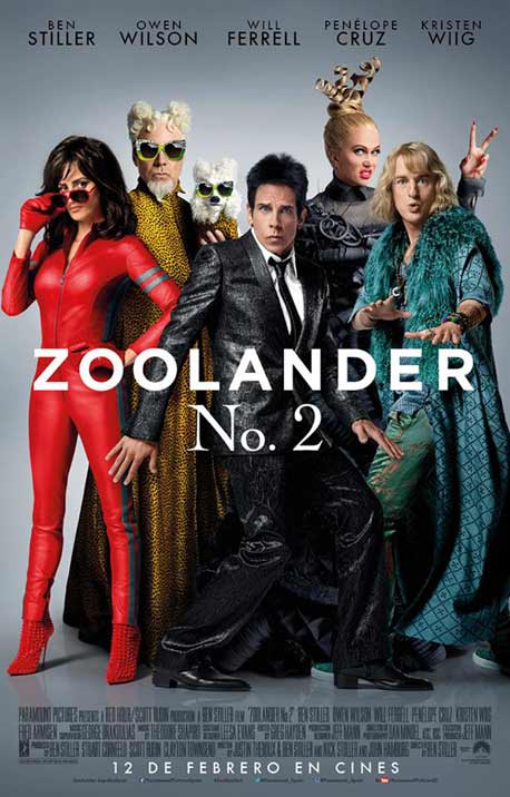 Cartell de 'Zoolander 2'