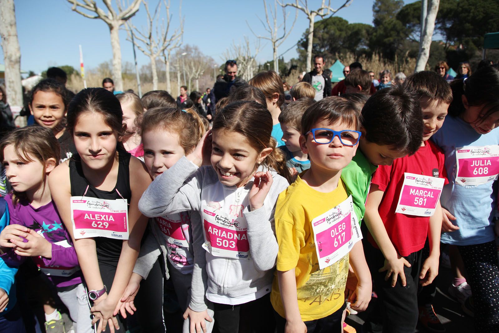 Sortida d'una de les curses infantils FOTO: Lali Puig