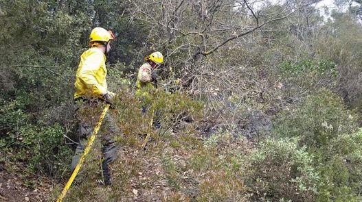 L'avís s'ha rebut a les 13.36 hores  FOTO: ADF Sant Cugat