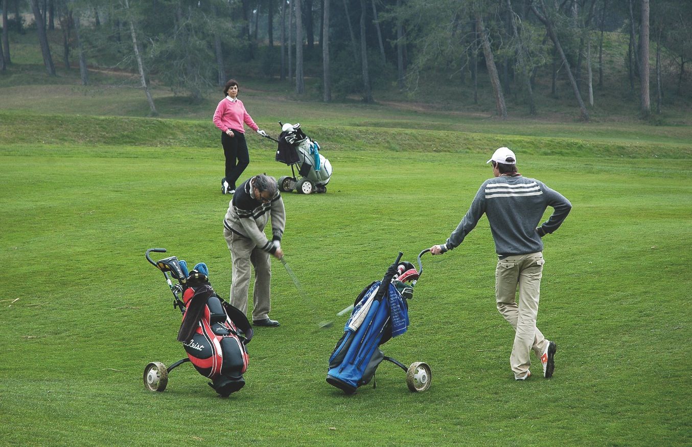 Sant Cugat disposa de tres instal·lacions per a la pràctica del golf FOTO: Artur Ribera