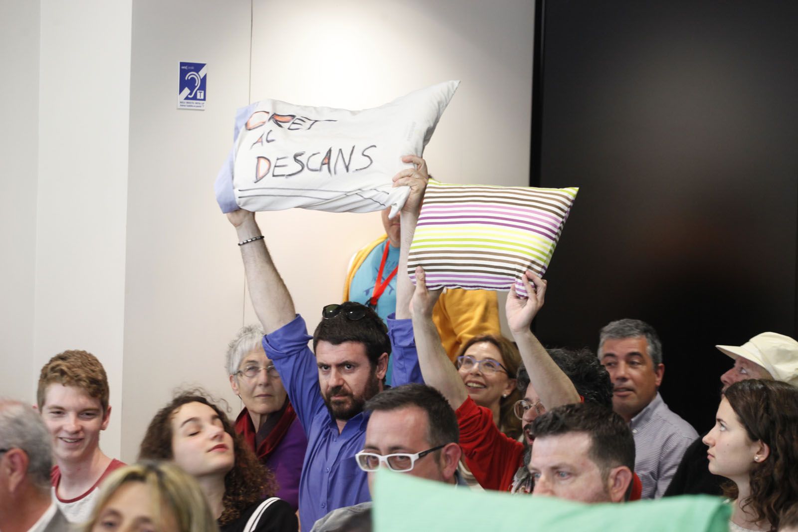 Veïns han reclamat poder descansar a Sant Cugat  FOTO: Artur Ribera