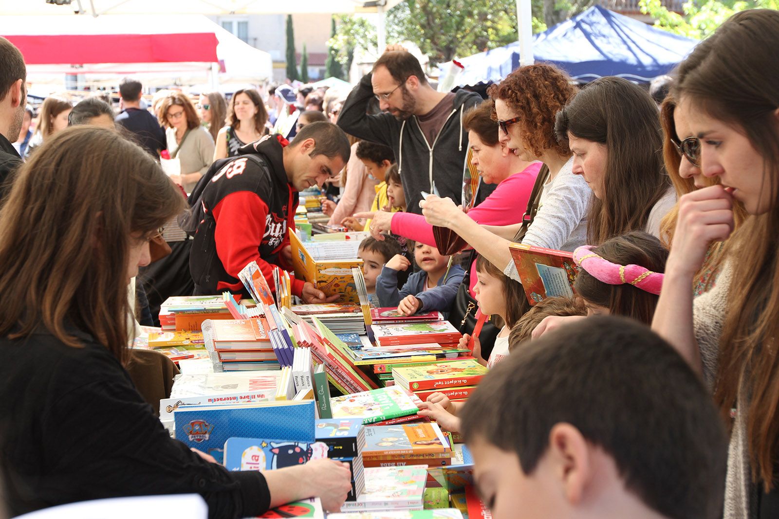 Els llibres han estat els protagonistes  FOTO: Haidy Blanch