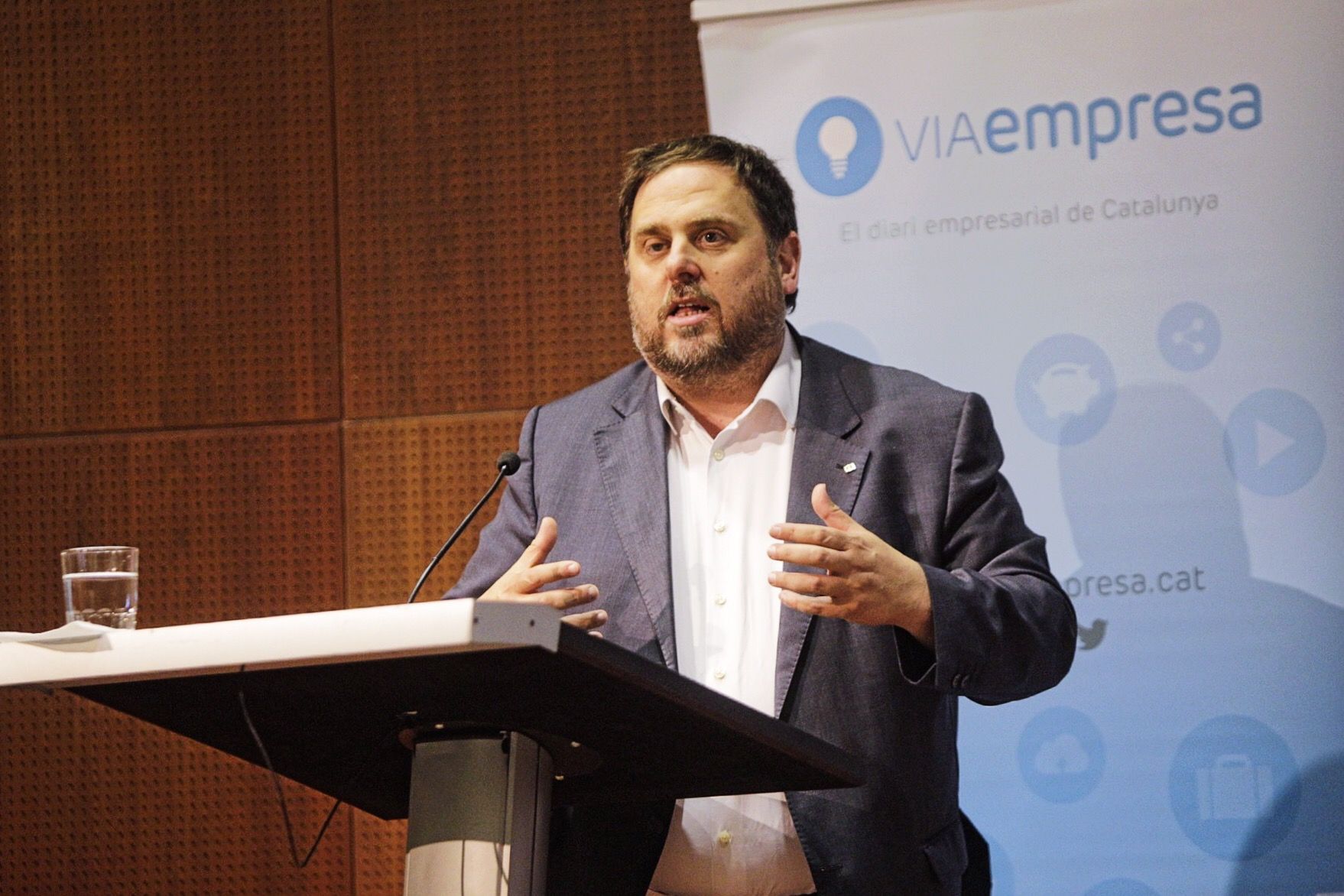 El vicepresident Junqueras FOTO: Jordi Borràs 