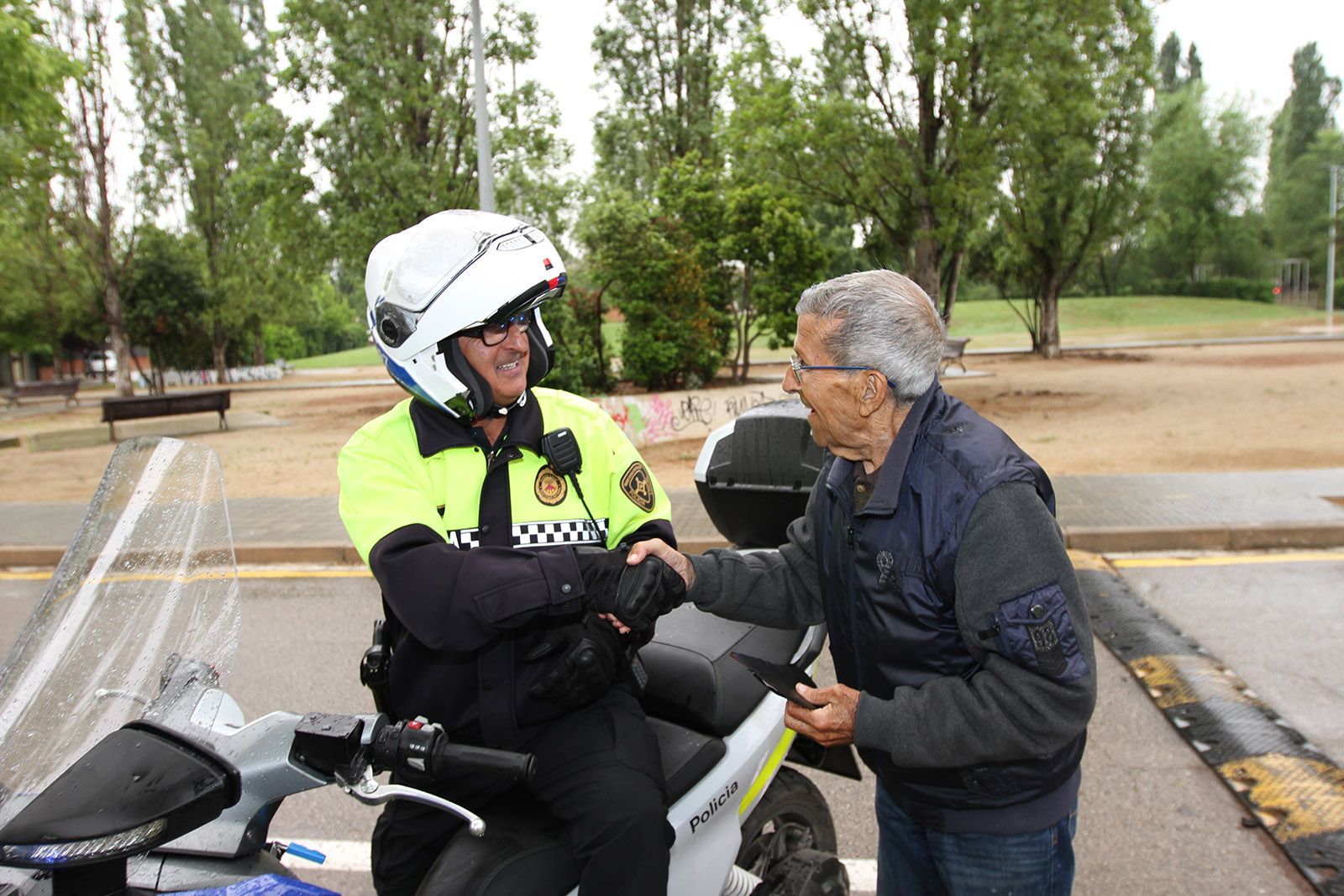 El contacte amb els veïns és bàsic  FOTO: Haidy Blanch