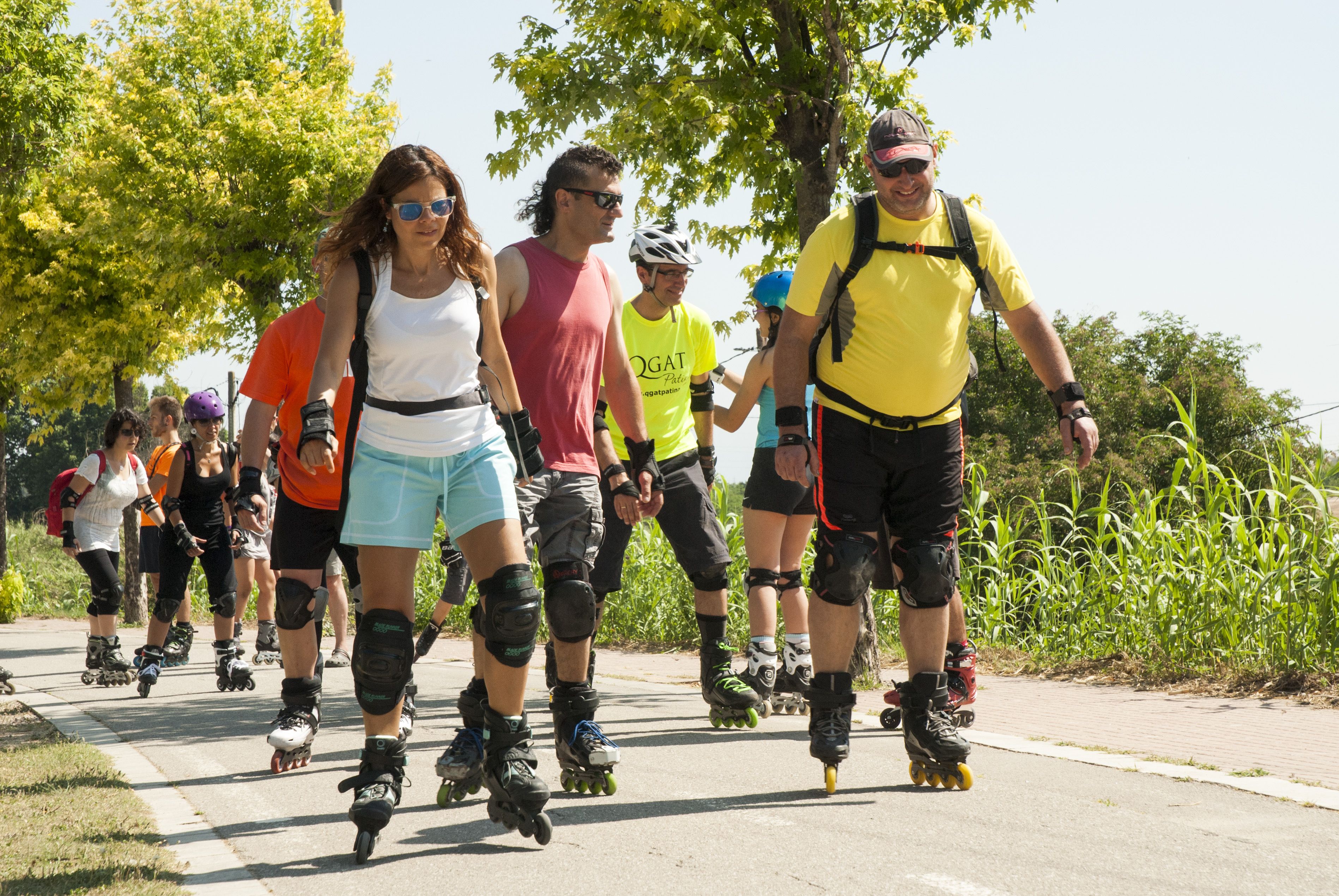  Imatge de la Patinada Popular del 2015 FOTO: Aïda Sotelo