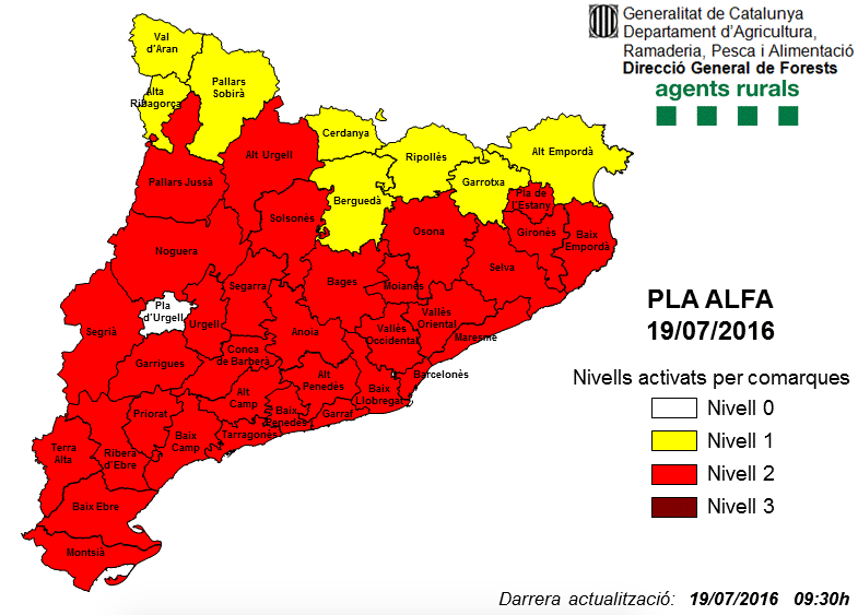 Estat actual del Pla Alfa