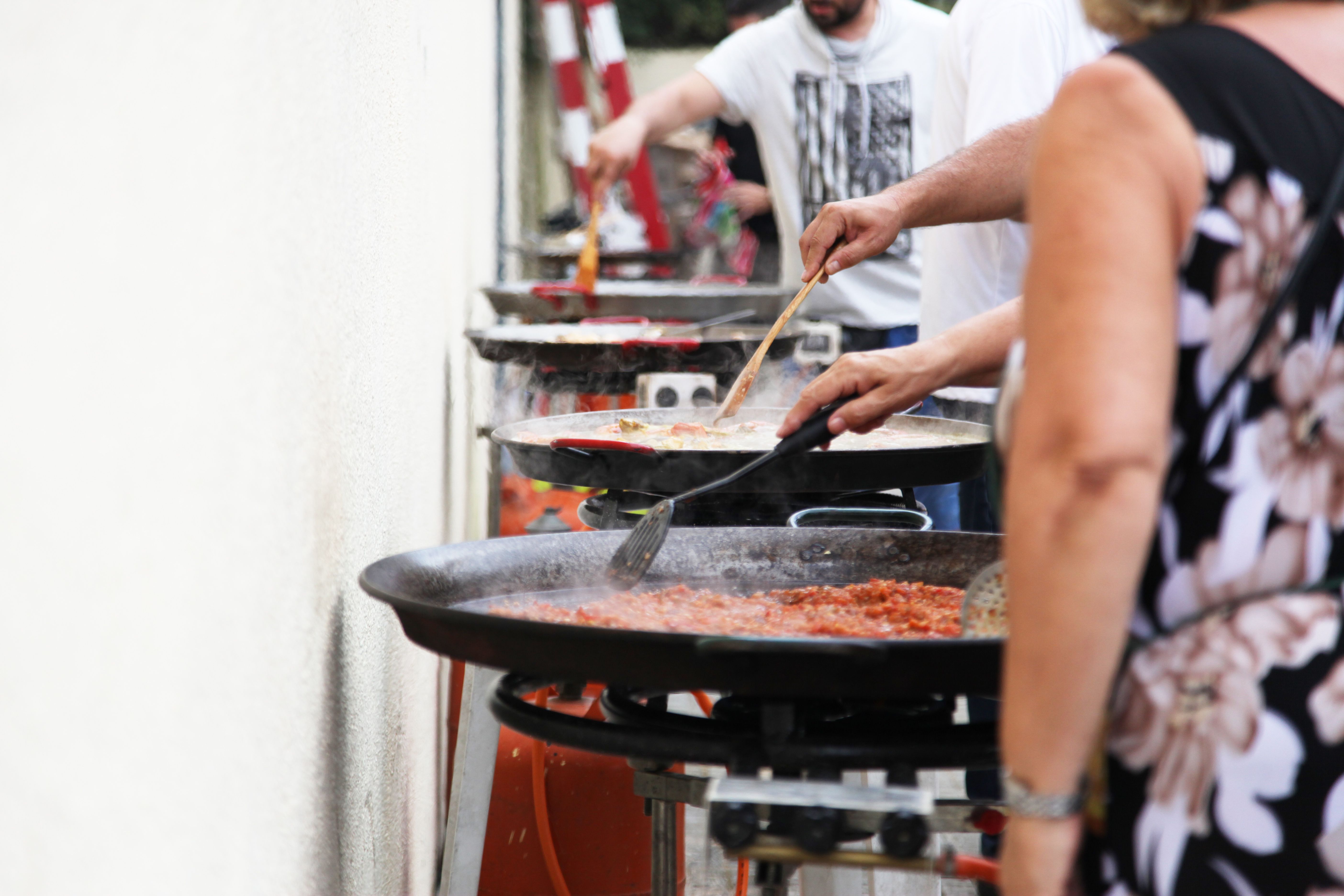 La Paella de Festa Major, un dels clàssics de la festa FOTO: Lali Puig