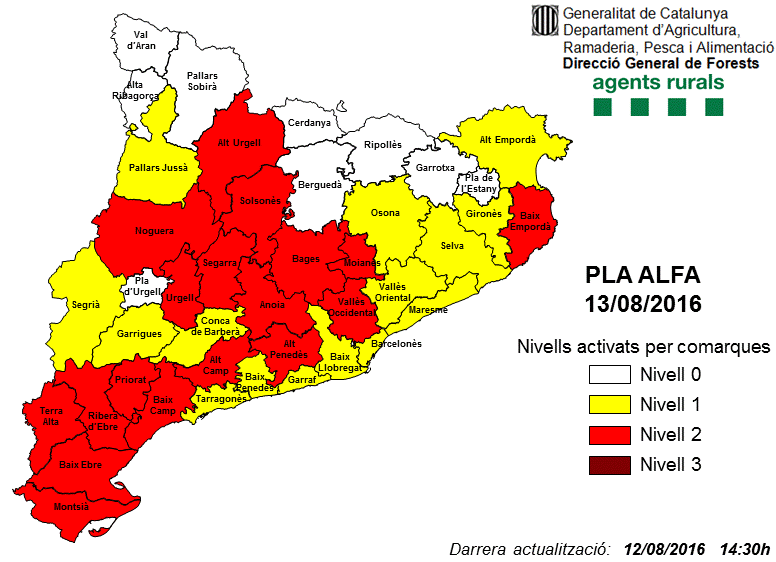 Mapa del Pla Alfa