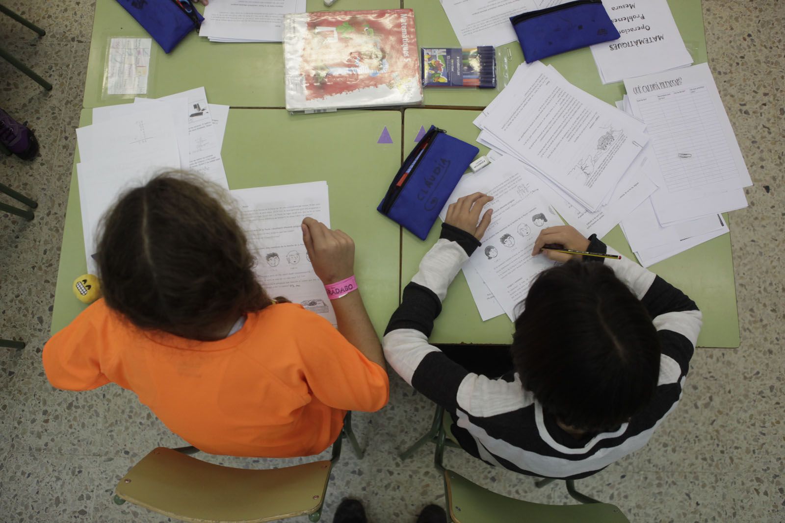 El centre educatiu ha canviat aquest any la manera d'evaluar FOTO: Artur Ribera