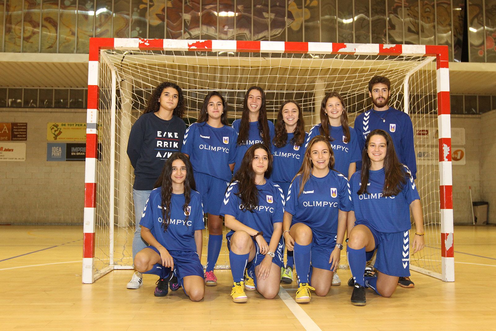 Equip juvenil de l'Olimpyc Floresta FS. FOTO: Haidy Blanch