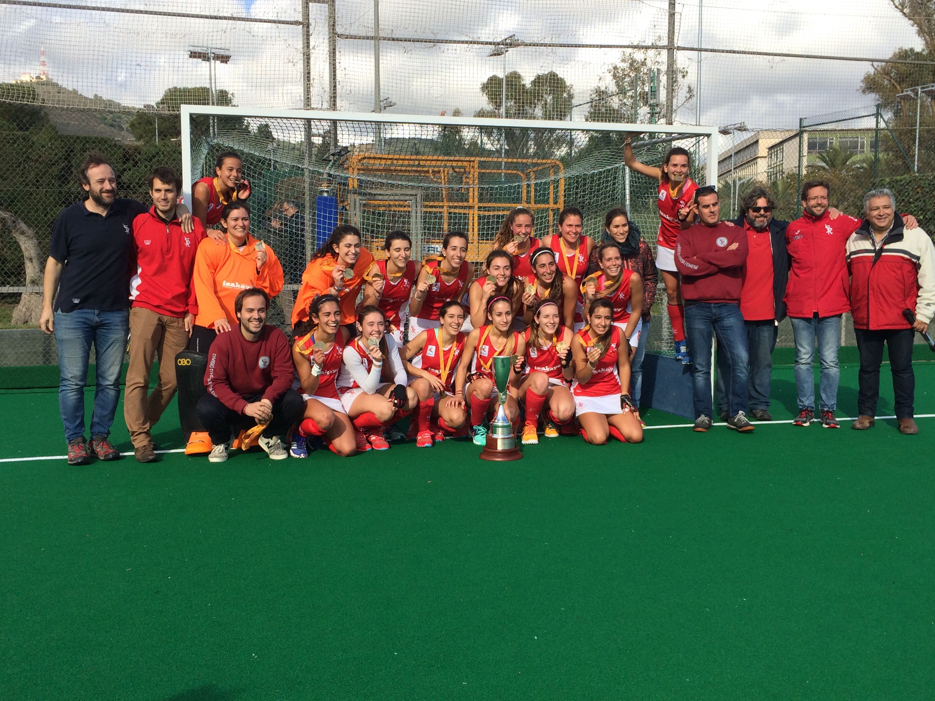 El CD Terrassa, campió de Catalunya femení. FOTO: À. L. P.