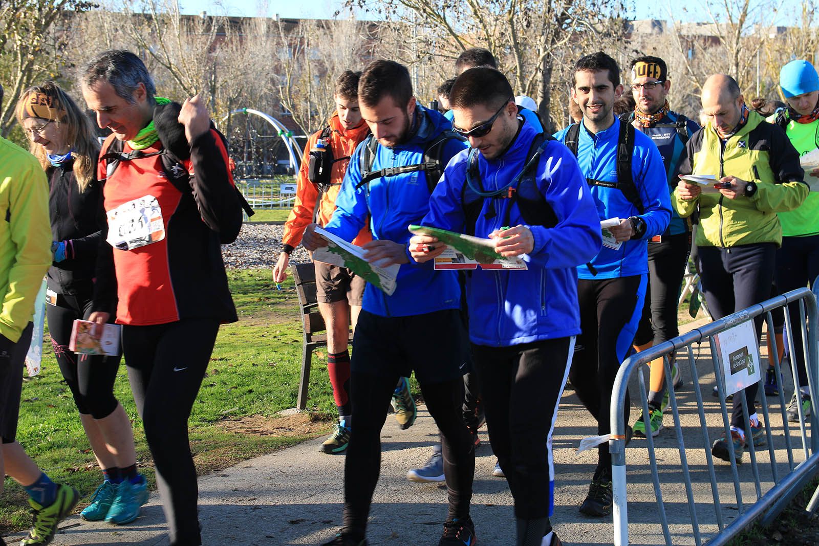 La sortida s'ha fet al Parc de la Pollancreda al matí  FOTO: Lali Álvarez