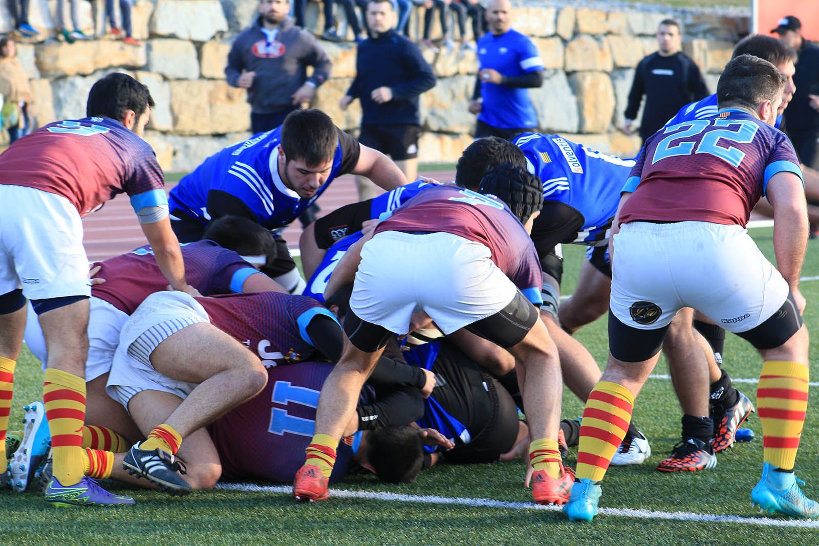 De les 3 derrotes a Divisió d'Honor B, 2 han estat a la ZEM La Guinardera. FOTO: Lali Álvarez