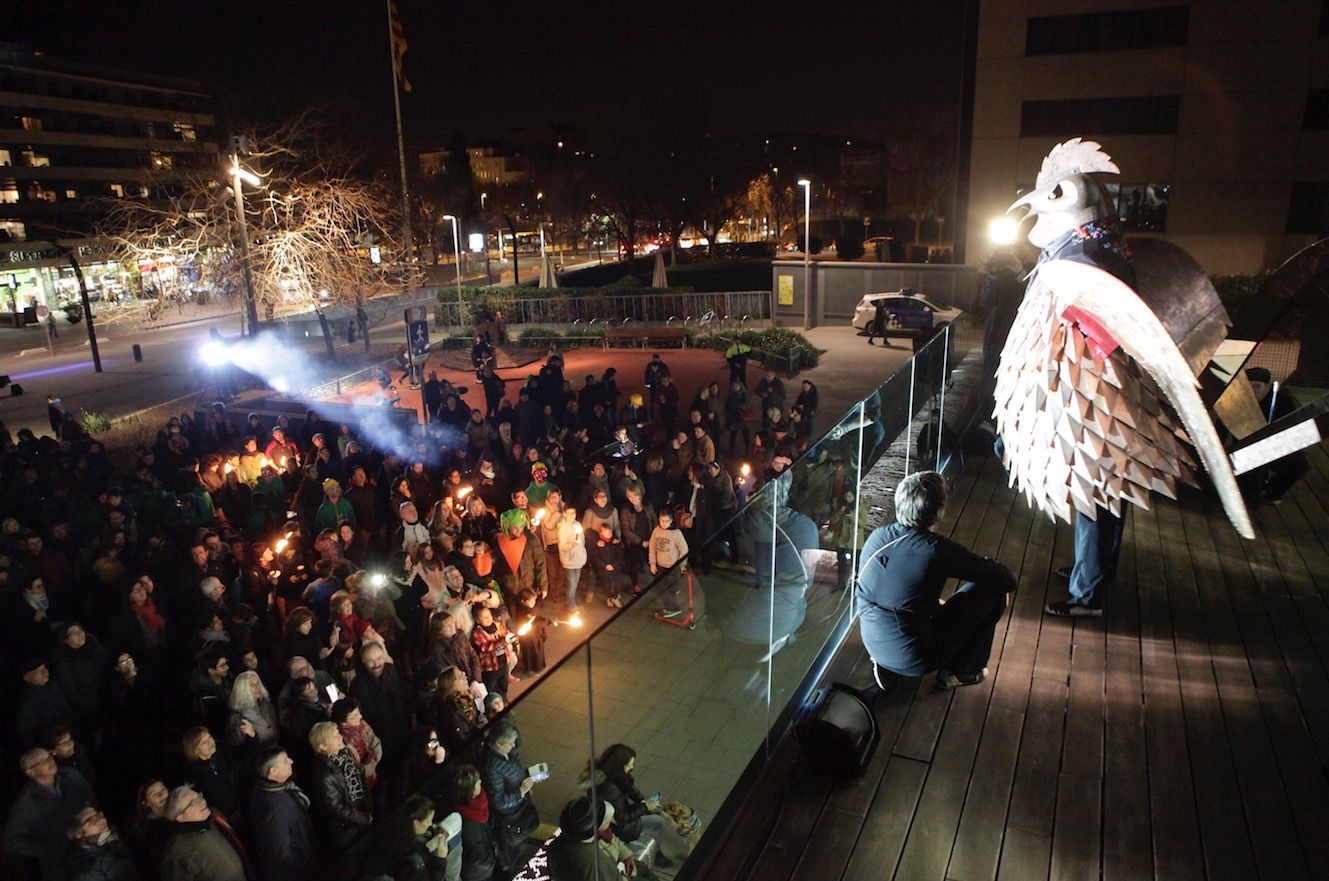 Imatge del Gall de Carnaval FOTO: Artur Ribera