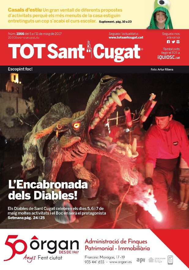 Portada del TOT del 5 de maig de 2017