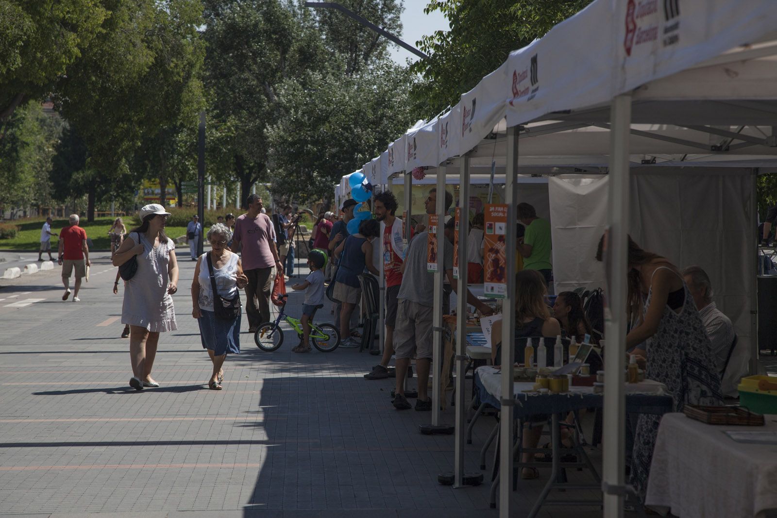 Segona fira d'economia social i solidària de Sant Cugat FOTO: Lali Puig