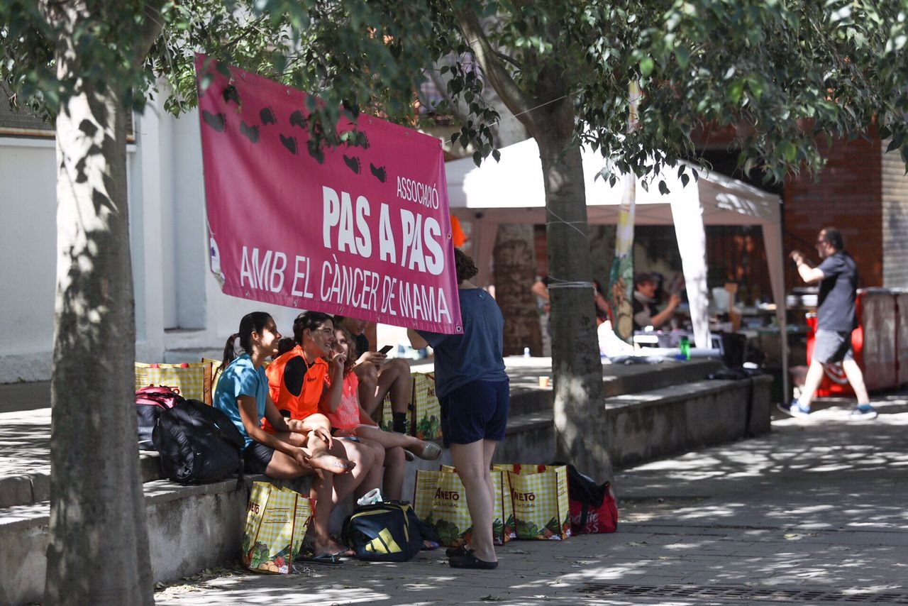  El torneig l'ha organitzat l'associació Pas a Pas amb el Càncer de Mama. FOTO: Lali Puig