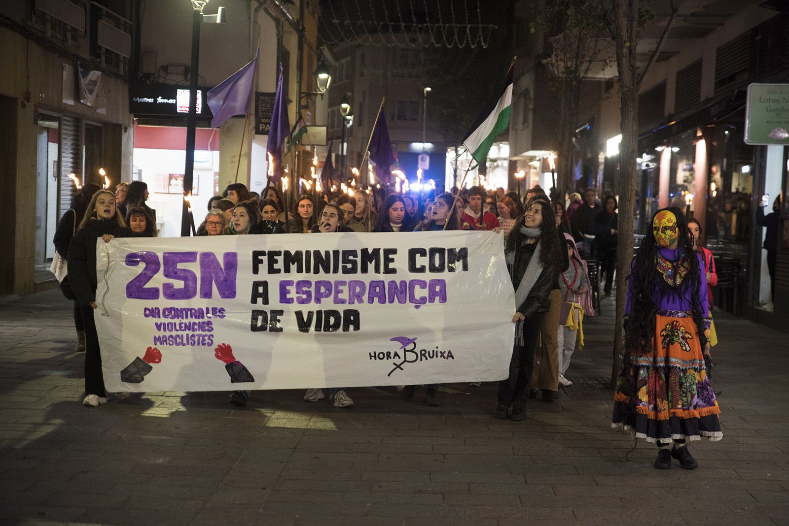 Manifestació Feminista contra les violències masclistes del 25 N