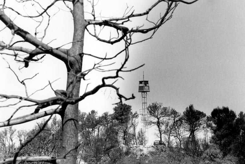 Fotografia de la torre de vigilància 'Mike'